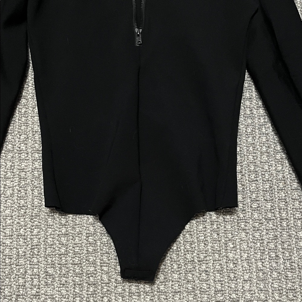 Commando Scuba Material Long Sleeve Bodysuit In B… - image 4